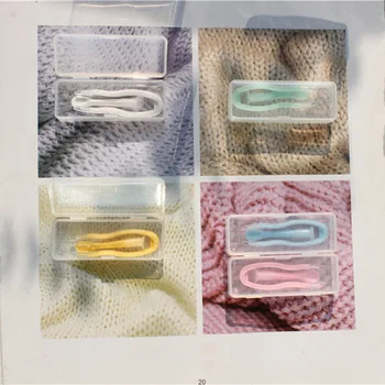 De Gennemsigtige Plast-Let Lille Brillerne Tilfælde Med En Pincet Ende Stick Sæt Bærbare Mini Travel Kit Briller Sag