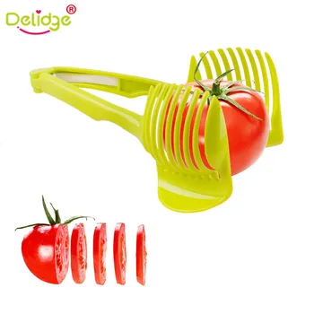 Delidge 1pc Tomat Frugt Slicer Cutter Stå, Tomat, Citron Cutter Utensilios De Cozinha Assistent Lounged Shreadders Slicer