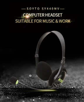 Deluxe-Stereo Gaming Hovedtelefoner Øresneglens Lydstyrke håndfri Headset med Mikrofon Til PS4 controller og PC Hovedtelefoner