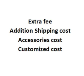 Desuden Shipping cost/Tilbehør pris/Tilpasset omkostninger