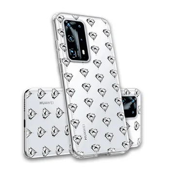 Diamant Glitter Sagen for Huawei P30 P20-P40 Mate 30 20 Ære 10 20 10i 20i Nova 5T 5 5i Pro Lite S Smart Plus 2019 Silikone Case