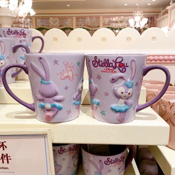 Disney Stjerne Della Stella Keramiske Krus Krus Krus, Ske Drink Cup Cartoon