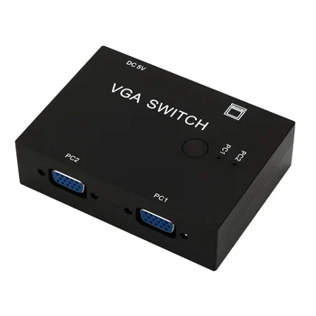 Display Bærbare Projektor Computer 2 I 1 Ud Switcher Video Splitter 2-Port, VGA-Switch-Boks 2 Pc ' er, Del 1 Skærm