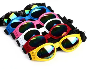 Dog Beskyttelse UV-Beskyttelsesbriller foldableDog cat Eye wear Solbriller Multicolor For Hund Produkter, Tilbehør Hund Beskyttelse Beskyttelsesbriller