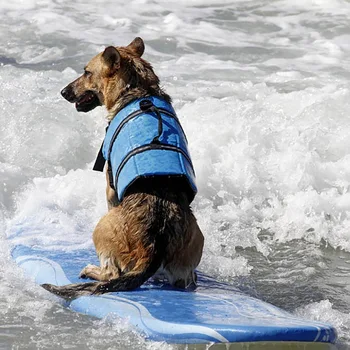 Dog Redningsvest Sommer Swimming Pet Redningsvest Flydende Hund Tøj Hund Sikkerhed Badetøj Kæledyr Badedragt Til Små Og Store Hunde