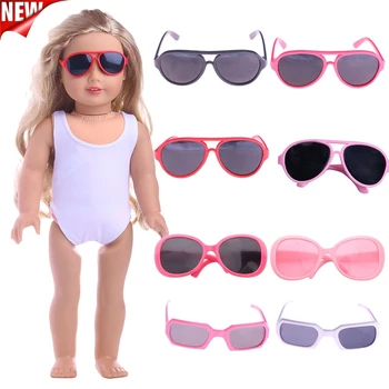 Dukke Solen Solbriller Til 18 Tommer American&43Cm Født Baby Doll Tøj, Tilbehør, Vores Generation,Girl ' s Toy Gaver