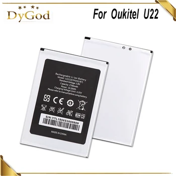 DyGod 2700mAh Lont Tid Standy Batteri til Oukitel U22 Høj Kvalitet mystiker phone Batteri Til Oukitel U22