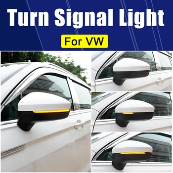 Dynamisk LED-Blinklys sidespejl Markør blinklys Lampe Til VW Volkswagen Tiguan Tiguan MK2 2017+ Touareg MK3 EU 2019