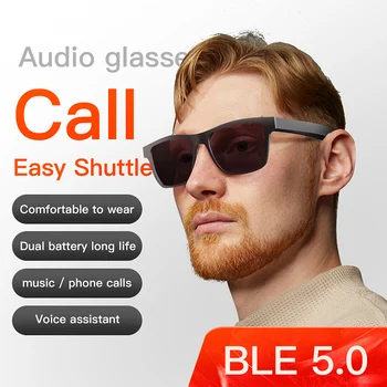 E10 Smarte Briller Trådløse Stereo-Bluetooth-kompatible Solbriller Smart Sports Briller Udendørs Lyd håndfri UV-Solbriller