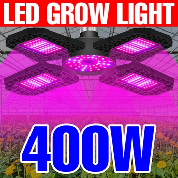 E27 Fulde Spektrum 220V Vokse Lys LED-Lampe Til Anlægget LED Phyto Lampe E26 Plante Frø Bombilla 110V Vækst Telt Pære 200 300 400 WATT