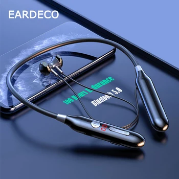 EARDECO 800mAh Batteri Trådløse Bluetooth-Hovedtelefoner, Bas Hovedtelefon Hovedtelefon Sport Stereo Bluetooth Headset Mikrofon Noise Cancelling