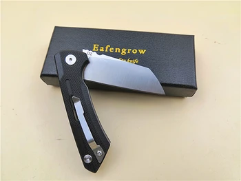 Eafengrow EF86 Poaket Folde kniv Samll D2 blade G10 håndtere Flipper EDC jagt, camping udendørs kniv Folde fiskeri Værktøj