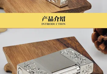 Eksplosive KUBOY Cool Bao Metal Stål Erklæring Brand Gas Personlighed Kreative Brugerdefinerede Lettere Engros Højt Lettere