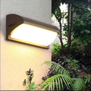 Ekstra Stort LED udendørs væglampe er vandtæt IP65 Radar Motion Sensor-led udendørs lys udendørs væglampe udendørs belysning led