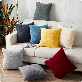 Elastisk pudebetræk 45*45cm Solid Farve Sofa Puder Kontor Pillow Tilfælde, de Fire Årstider Pudebetræk Home Decor pudebetræk