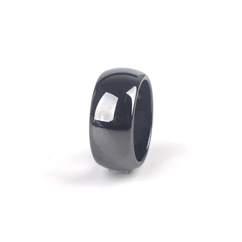 Enkel Glat Høj Kvalitet Magnetisk Hæmatit Mand Finger Ring Engros Healing i Bulk Bijoux Femme Ringe til Kvinde 2020 tendens