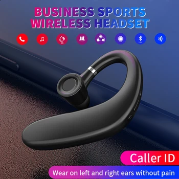 Ensidige Hængende Øre Trådløse Bluetooth Headset Mikrofon Bluetooth-Stereo-Headset Med Sports Headset Forretning