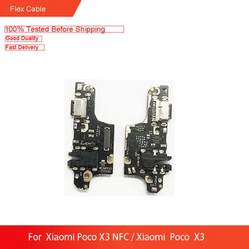 Erstatning For Xiaomi Poco X3 / Poco X3 NFC USB Oplader Dock Forbindelse Opladning Flex Kabel Reparation Reservedele Test-kvalitetskontrol (QC)