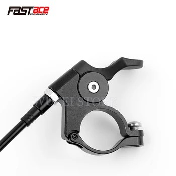 FASTACE MTB Cykel Luft Sadelpind Dropper til 30,9/31.6 mm 440mm Interne Routing Eksterne Kabel Fjernbetjening 125mm Højde Justerbar Sæde-indlæg