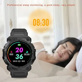 FD68 Smart Ur Health Monitor Smartwatch Vandtæt Smarte Ure Håndled Ultra-lang Standby Sport Band Smartwatch