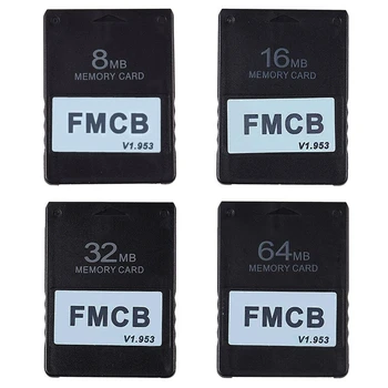 FMCB v1.953 Hukommelseskort til PS2 2 Gratis Spil Kort 8 16 32 64 MB