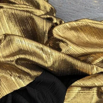 Fase Cosplay Stof Skinnende Elastisk Lycra Stof Bronzing Kostume Tilda Dukke Væv DIY Fase Kjole 50*150cm