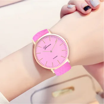 Fashion design ur i direkte sollys, ændre farve sport casual se ultraviolet misfarvning mekaniske armbåndsure til kvinder