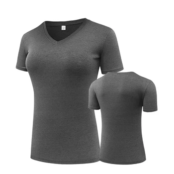 Faste Yoga-Shirts Kvindelige Kører Bluse Toppe Kompression Sportstøj Fitness Tights Hurtig Tørring Fitness Tøj Rashguard Undertøj