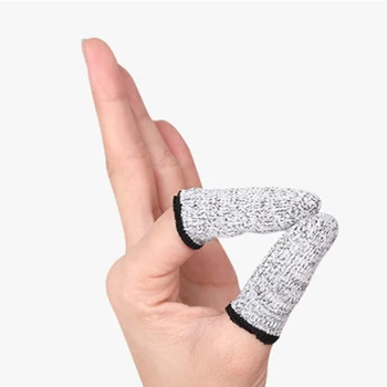 Finger Protection 10 PC ' Finger Barnesenge snitbeskyttende Beskyttelse, Blødgøringsmidler til Køkken, Arbejde, Skulptur, Anti-Slip, der kan Genbruges