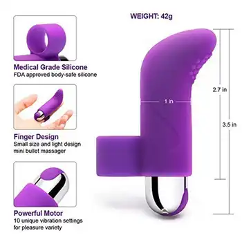 Finger Vibrator bullet Vibrator g Spot Vibrator,sex Legetøj til kvinder,kraftfulde klitoris Stimulator,mini Vibrator,voksen Legetøj,sex Shop