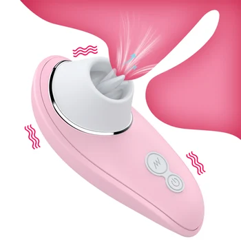 Fisse Dildo Vibratorer Voksen sexlegetøj Til Vagina Nipple Sucker Slikning Klitoris Stimulation Vibratorer til Kvinder Intime God