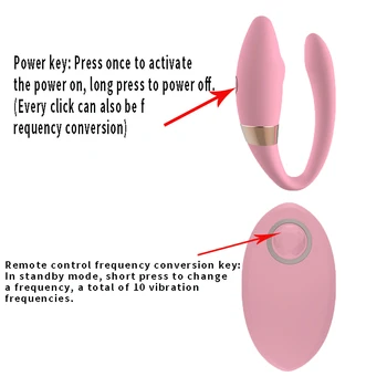 Fjernbetjeningen Vibrerende Æg Kvinder 10 Hastigheder Trusser Med Vibrator Erotisk Sex Toy Par Vibrerende Kvinders Seksuelle Wellness