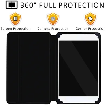 Flip Cover Tilfældet for Huawei MediaPad T1 7.0/T1 8.0 /T1 10/T2 10 Pro/T3 7.0/T3 8.0/T3 10 9.6/T5 10 Akvarel Serien Tablet Tilfælde