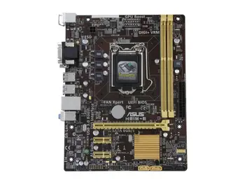 For ASUS H81M-E Bundkort DDR3 LGA 1150 16GB DDR3 USB3.0, I3 I5-I7 CPU PCI-E 2.0 Intel H81 Micro ATXDesktop Brugt Bundkort