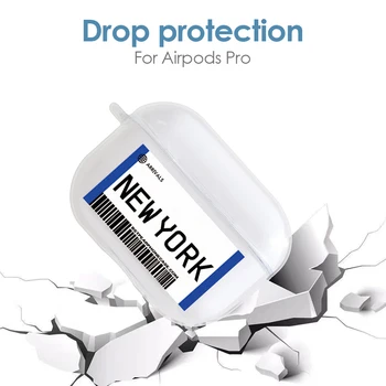 For AirPods 1 2 Pro Soft TPU Beskytter Dække Max Air Billet Label Transparen For Luft bælg 1 2 Trådløse Bluetooth-Hovedtelefoner Tilfælde