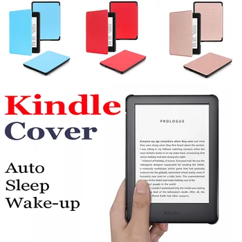 For Amazon Kindle Rejse Oasis 23 Paperwhite 1234 Slip Modstand Anti-Støv Pu Læder Stødsikkert Tablet Tilfælde Auto Sleep-Wake-up