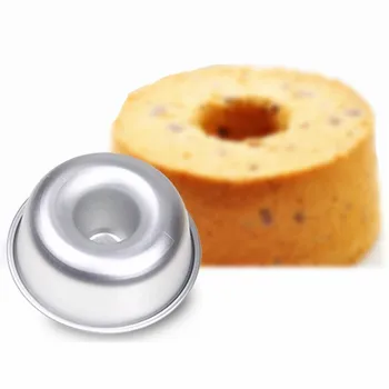 For Anodiseret Aluminium Legering Hule Chiffon Kage form for DIY Donut Pan Mould Bagning Værktøj