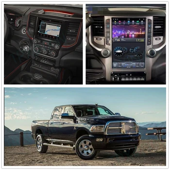 For Dodge RAM 1500 3500 2018 2019 2020 Android 9 Carplay Radio-Afspiller Bil GPS Navigation hovedenheden Bil stereo BT WIFI