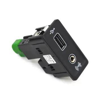 For Golf 7 MK7 VII CC E-GOLF CarPlay medier USB-AUX-Kontakten MIB2 MDI USB-AMI-adapterstik Stik Kabel ledninger 3GD035222E