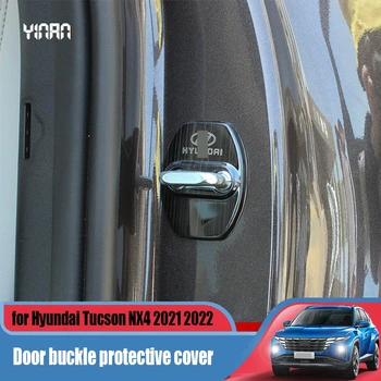 For Hyundai Tucson NX4 2021 2022 døren spænde vandtæt og rust-bevis rustfrit stål dekorative beskyttende cover