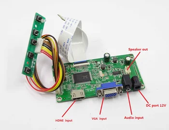 For LP156WF6-SPK1/SPK2 Controller board LED DRIVER EDP HDMI EDP LCD-DIY-15.6