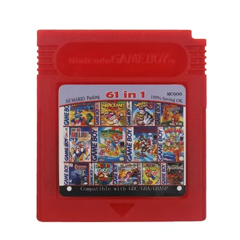 For Nintendo GBC Video Spil Patron Konsol Kort 61 i 1, 108 i 1 Kompilation engelsk Version