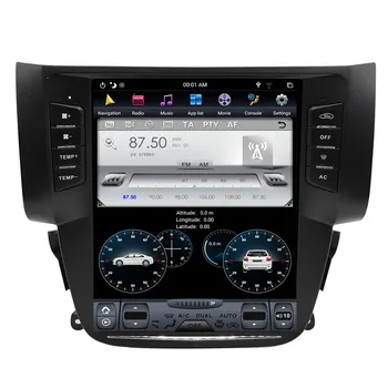 For Nissan Sylphy 2012-2019 Tesla Skærmen Android Px6 Car Multimedia Stereo Afspiller Carplay GPS Navigation headunit DVD