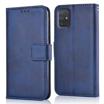 For Samsung A71 Tilfældet For Samsung Galaxy A71 En 71 Coque Wallet Taske Til Samsung Galaxy A71-Book Flip Cover