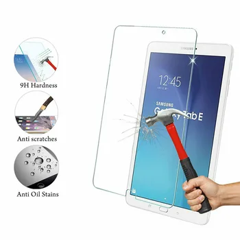 For Samsung Galaxy Tab E 9.6 T560/T561 Tablet Hærdet Glas Skærm Fuld Dækning Anti-Ridse Eksplosionssikker Urer