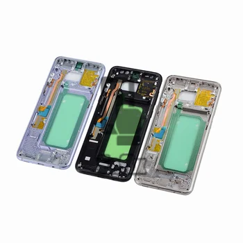 For Samsung galaxy S8 plus G955 S8 G950 Midterste Ramme Midplate Bezel Chassis Boliger Dele gratis værktøjer til reparing & Lim