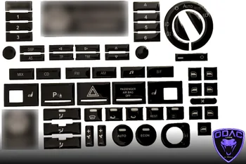 For VW Touareg Tastatur - Tast Belægning - ODAC Tuning - Belægning, Bilen, Bil Tilbehør