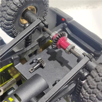 For XIAOMI Suzuki JIMNY Metal Stål Aksel Gear Opgradering Tilbehør til 1/16 RC Crawler bildele