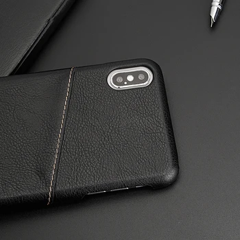 For Xiaomi Mi-8 lite Tilfælde Luksus Slim Læder Kredit Card Wallet Cover til Xiomi Mi 8 Mi8 Lite Funda Capa Coque