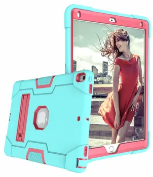 For iPad Pro 10.5 A1701 A1709 Tilfælde Stødsikkert Rustning Tilfælde Hybrid PC Robust Silikone Cover til iPad Luft 3 2019 Pro10.5 Tablet - #S